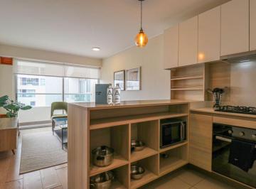 Departamento de 1 habitación, Lima · Depa Exclusivo en Barranco | 44 m² · Piso 9 · Amoblado a Pasos del Malecón