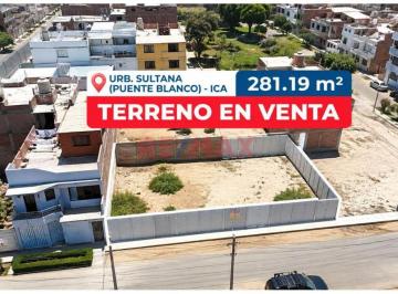 Terreno / Lote , Ica · Se Venden Tres Terrenos Juntos de 281.19 m² - Urb Sultana