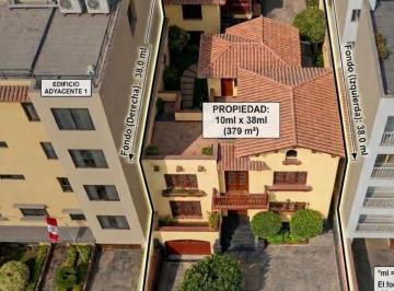 Terreno / Lote , Lima · Increible! Terreno en Venta en Miraflores Ideal Para Desarrollo Inmobiliario