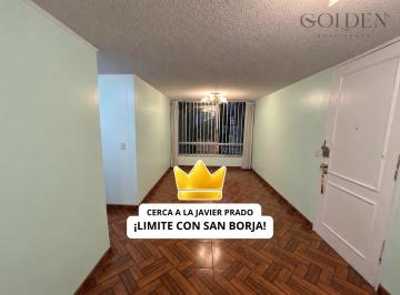 Departamento de 3 habitaciones, Lima · (El) Vendo Depa 3 Dorm. 2 Baños en San Luis Limite con San Borja