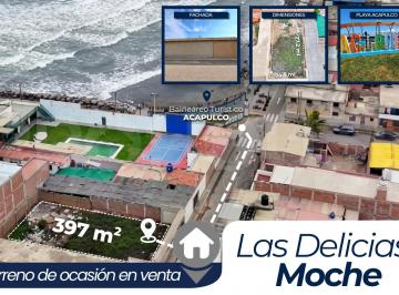 Terreno / Lote , Trujillo · Las Delicias Moche, Trujillo - Terreno Cerca a Playa en Venta – Listo Para Construir