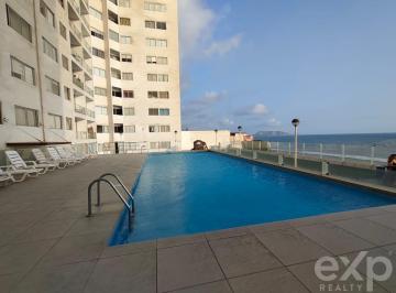 Departamento · 87m² · 3 Dormitorios · Departamento Amoblado en Alquiler con Vista Directa Al Mar | San Miguel