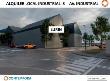 Nave industrial · 3000m² · Alquiler Local Industrial I3 - Av Industrial - Lurin - 3,000 m²
