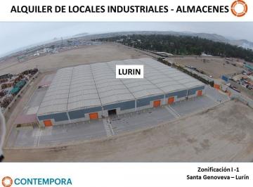 Nave industrial · 5000m² · Alquiler Local Industrial - 5,000 m² - I - 1 - Lurin