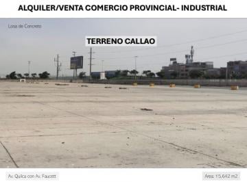 Terreno / Lote · 15642m² · Venta Y/o Alquiler Terreno - Losa de Concreto - Comercio Provincial - Industrial - 15,642 m²