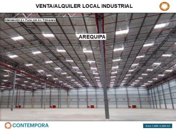 Nave industrial · 2500m² · 2 Estacionamientos · Alquiler Almacen Industrial - Cerro Colorado - Arequipa 2,500 m²