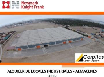 Terreno / Lote · 2000m² · Alquiler de Terreno Industrial I - 1 en Lurin - 2,000 m²