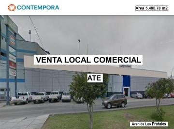 Local comercial · 5845m² · 4 Estacionamientos · Venta Local Comercial - Cz - Av Los Frutales - Ate - 5,845 m²