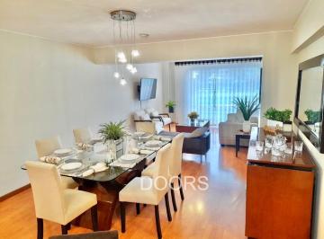 Departamento · 130m² · 2 Dormitorios · 2 Estacionamientos · Departamento Amoblado en Alquiler en Monterrico Norte, San Borja