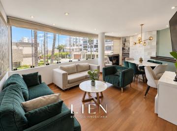 Departamento · 127m² · 3 Dormitorios · 2 Estacionamientos · Venta de Departamento en San Borja Cerca de San Isidro, con Ascensor Directo y 2 Cocheras