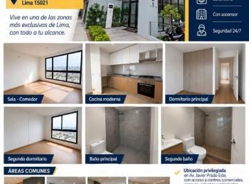 Departamento de 2 habitaciones, Lima · Departamento de Estreno en San Borja – Edificio Hit, 2 Dorm.