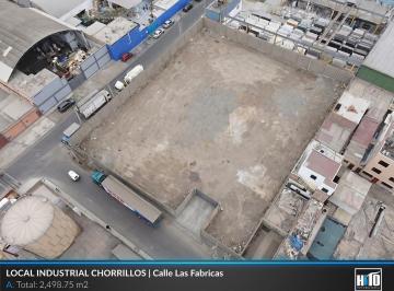 Terreno / Lote · 2490m² · 5 Estacionamientos · Zonif: I - 2 Esquina de Av Producción Nacional y Ca. Las Fabricas