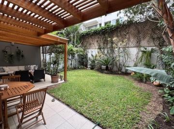 Departamento · 157m² · 3 Dormitorios · 3 Estacionamientos · Se Vende Departamento en Primer Piso con Jardin | 3 Dorm | 2.5 Baños