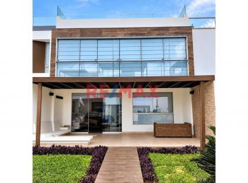 Casa · 184m² · 5 Dormitorios · 2 Estacionamientos · Casa de Playa en Venta – Condominio Mallorca, Asia | Piscina Privada y 2 Terrazas con Parrilla
