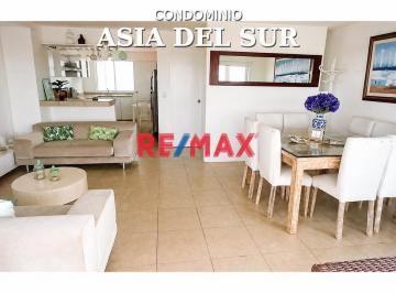 Casa · 148m² · 4 Dormitorios · 2 Estacionamientos · Casa de Playa Amoblada en Venta en Condominio Asia del Sur, Km 108