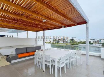 Terreno / Lote · 112m² · 4 Dormitorios · 3 Estacionamientos · Casa de Playa en Venta Playa Puerto Madero Asia, Frente a La Laguna. Km.89 Panamericana Sur