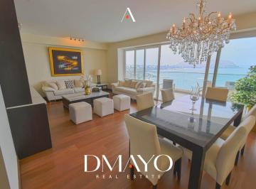 Departamento · 213m² · 3 Dormitorios · 2 Estacionamientos · Se Vende Departamento 3 Dorm. con Vista Al Mar en Malecon de La Reserva