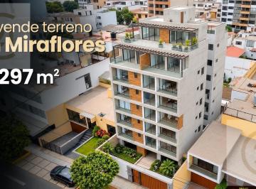 Terreno / Lote · 297m² · Terreno en Venta en Miraflores | 297 m² Para Desarrollo Inmobiliario