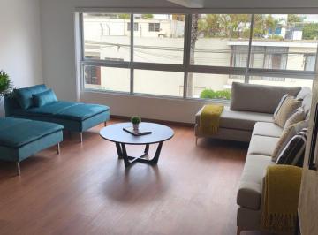 Departamento · 90m² · 1 Dormitorio · 1 Estacionamiento · Departamento en Alquiler Amoblado de 1 Dormitorio Grande, Miraflores