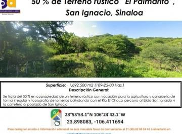 Terreno / Lote de 2 habitaciones, San Ignacio · Se Vende Terreno Rustico / Copropiedad 50%