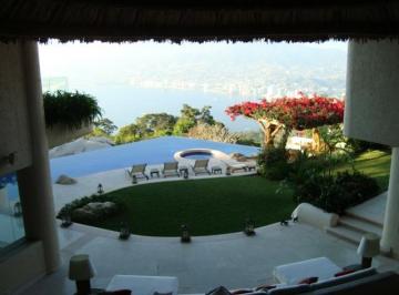 Casa de 5 habitaciones, Acapulco de Juárez · Renta y Venta Villa El Cielo, Excelente Vista a La Bahia/5 Recamaras
