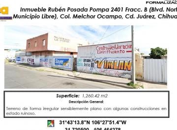 Terreno comercial , Juárez · Se Vende Terreno (Minima Construccion)