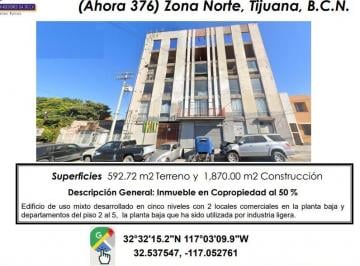 Edificio de 2 habitaciones, Tijuana · Se Vende Edificio /copropiedad 50%