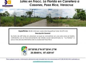 Casa en condominio , Poza Rica de Hidalgo · Se Venden Terrenos