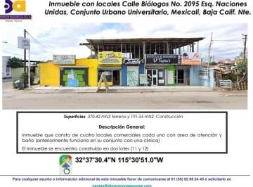 Local comercial , Mexicali · Se Venden Cuatro Locales Comerciales