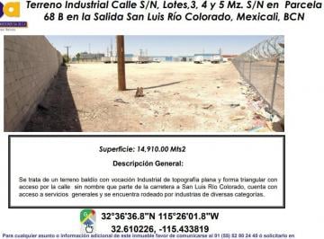Terreno industrial , Mexicali · Se Vende Terreno Industrial