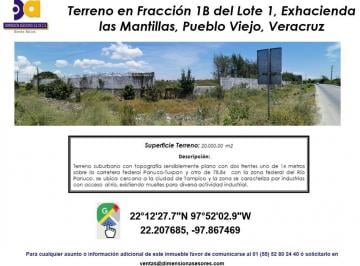 Inmueble productivo urbano , Pueblo Viejo · Se Vende Terreno Suburbano