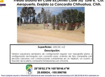 Terreno / Lote , Chihuahua · Se Vende Terreno Suburbano