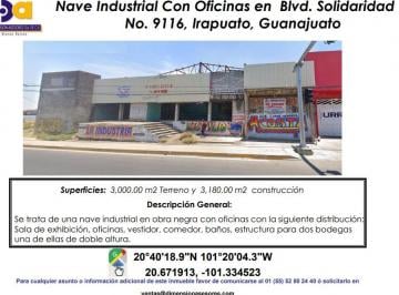 Nave industrial , Irapuato · Se Vende Nave Industrial