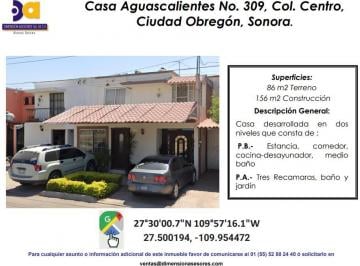 Casa de 3 habitaciones, Cajeme · Se Vende Casa
