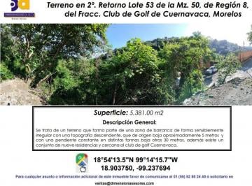 Terreno / Lote , Cuernavaca · Se Vende Terreno