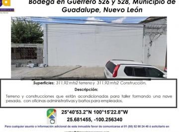 Bodega comercial , Guadalupe · Se Vende Bodega