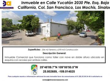 Inmueble productivo urbano , Ahome · Se Vende y Renta Inmueble Comercial