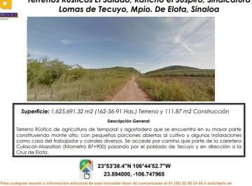 Terreno / Lote , Elota · Se Vende Terreno Rustico