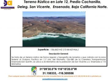 Terreno / Lote , Ensenada · Se Vende Terreno Rustico