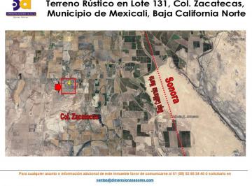 Terreno / Lote , Mexicali · Se Vende Terreno Rustico