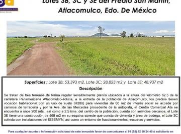 Terreno / Lote , Atlacomulco · Se Vende Terreno / Escriturado