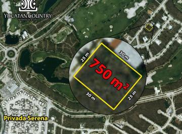 Terreno / Lote · 750m² · Terreno Residencial de 750 m² en Yucatán Country Club