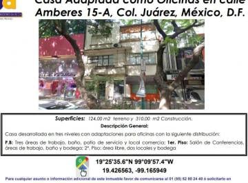 Oficina , Cuauhtémoc · Se Vende Casa Adaptada Como Oficinas