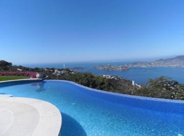 Casa de 6 habitaciones, Acapulco de Juárez · Club Residencial La Cima Vista a La Bahía, lujosa Casa en Renta
