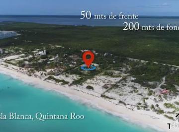 Terreno / Lote , Isla Mujeres · Terreno en Venta Frente Al Mar, en Isla Blanca Cancun Q. Roo