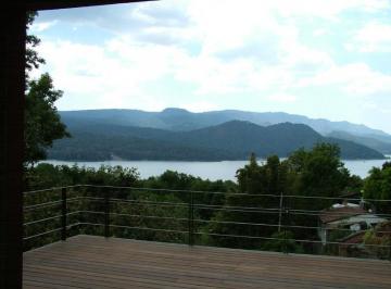 Vista de terraza exterior · ¡Casa Para Estrenar con Excelente Vista Al Lago!