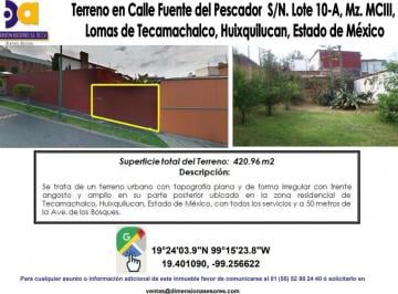 Terreno / Lote , Naucalpan de Juárez · Se Vende Terreno Urbano
