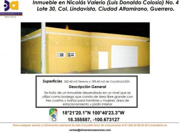 Casa de 2 habitaciones, Acapulco de Juárez · Se Vende Casa Habitacion en Ciudad Altamira en Guerrero