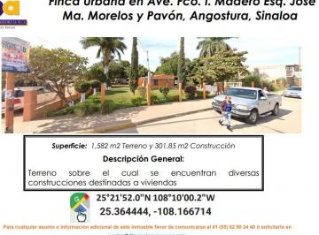 Terreno / Lote , Angostura · Se Vende Finca Urbana