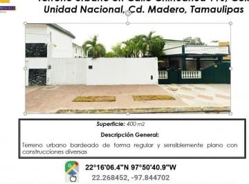 Terreno / Lote , Ciudad Madero · Se Vende Terreno Urbano